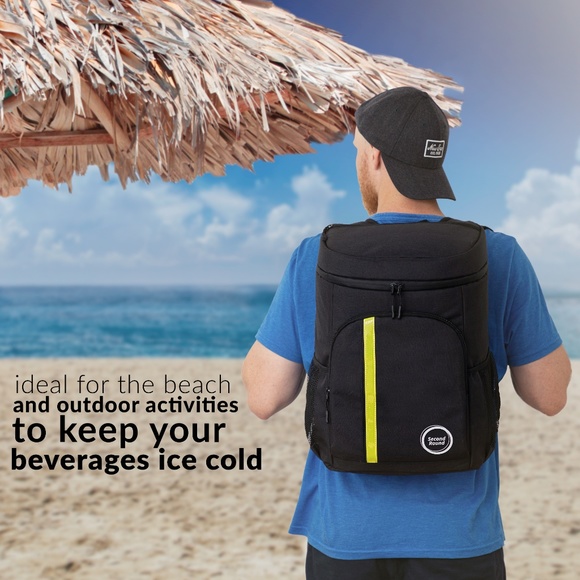 Cooler Backpack 30 L Capacity Black - Picture 4 of 8